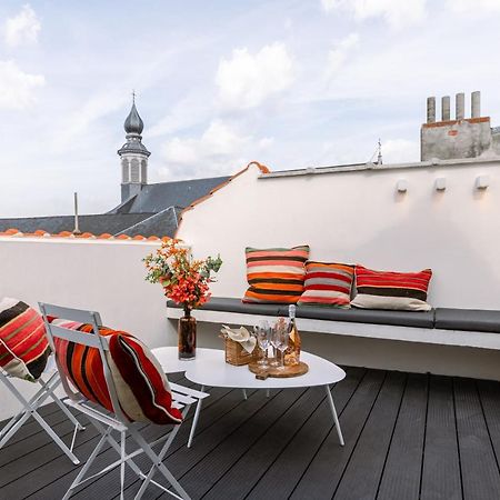 Duplex-Apartment With Terrace On Top Location In Gent Dış mekan fotoğraf
