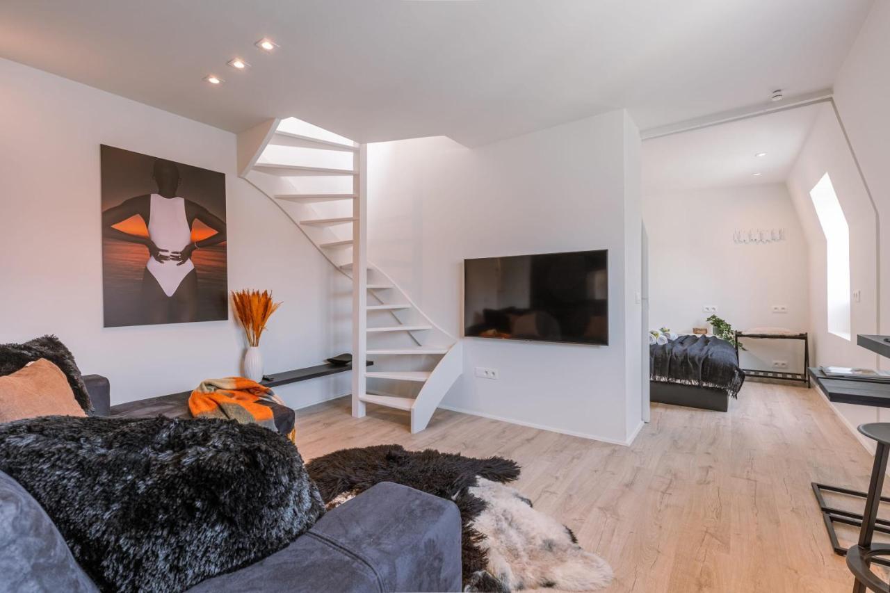 Duplex-Apartment With Terrace On Top Location In Gent Dış mekan fotoğraf