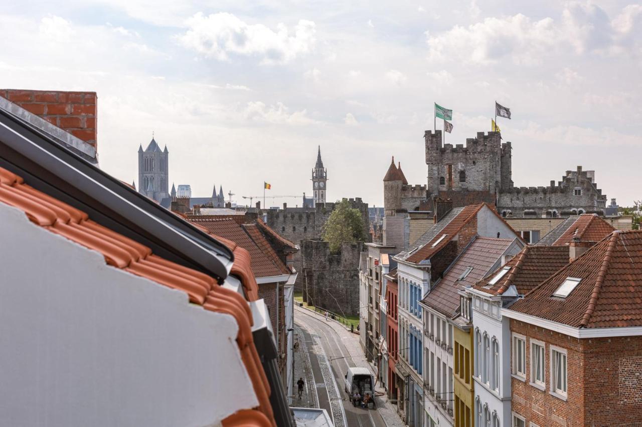 Duplex-Apartment With Terrace On Top Location In Gent Dış mekan fotoğraf