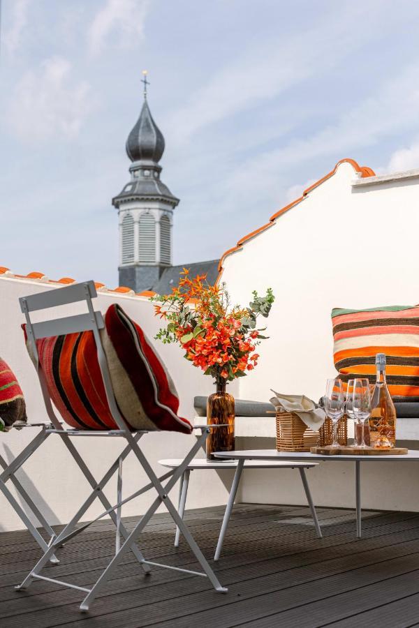 Duplex-Apartment With Terrace On Top Location In Gent Dış mekan fotoğraf